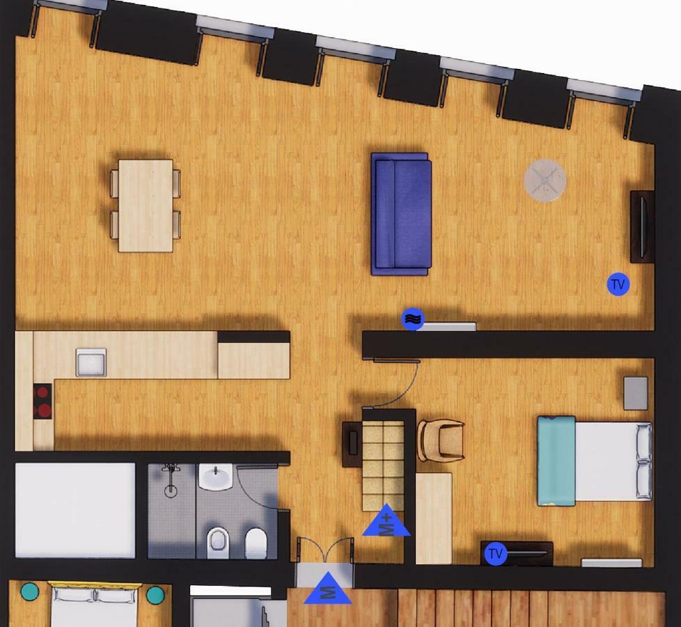Apa M - Loft Guesthouse Jardim Das Maes Charming Viseu Buitenkant foto
